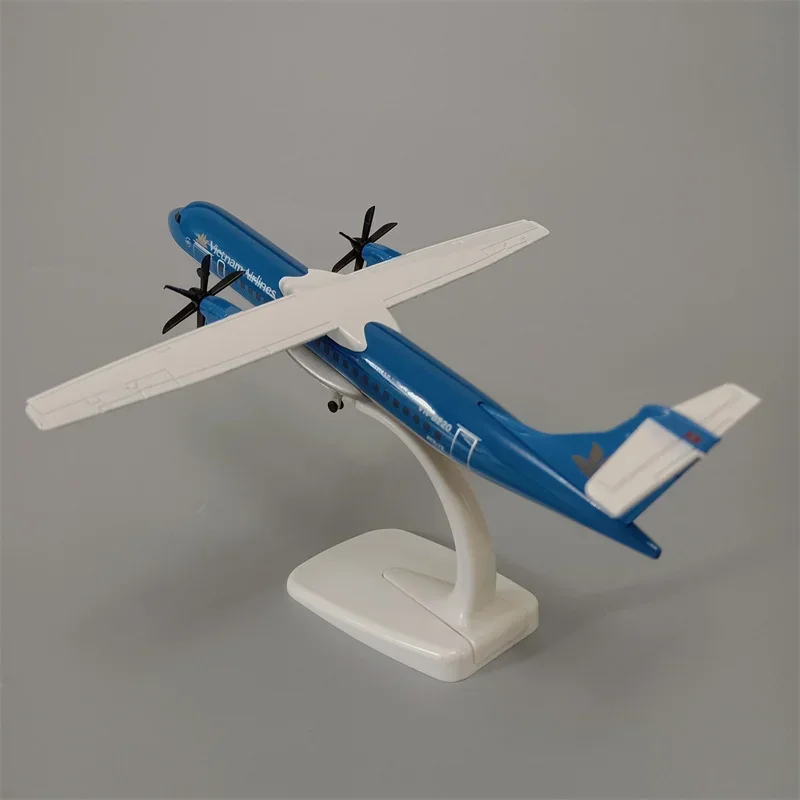 NEW 20cm Vietnam Airlines ATR Airways Alloy Metal Diecast Airplane Model Plane Model Aircraft w Wheels Landing Gears Propellers