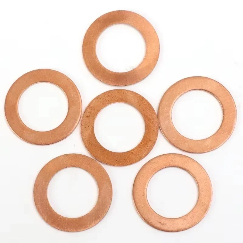 M14 Engine Oil Drain Plug Sealing Gaskets Car Oil Pan Screw Aluminum/Copper Washer for Honda Replaceable Accessories 94109-14000