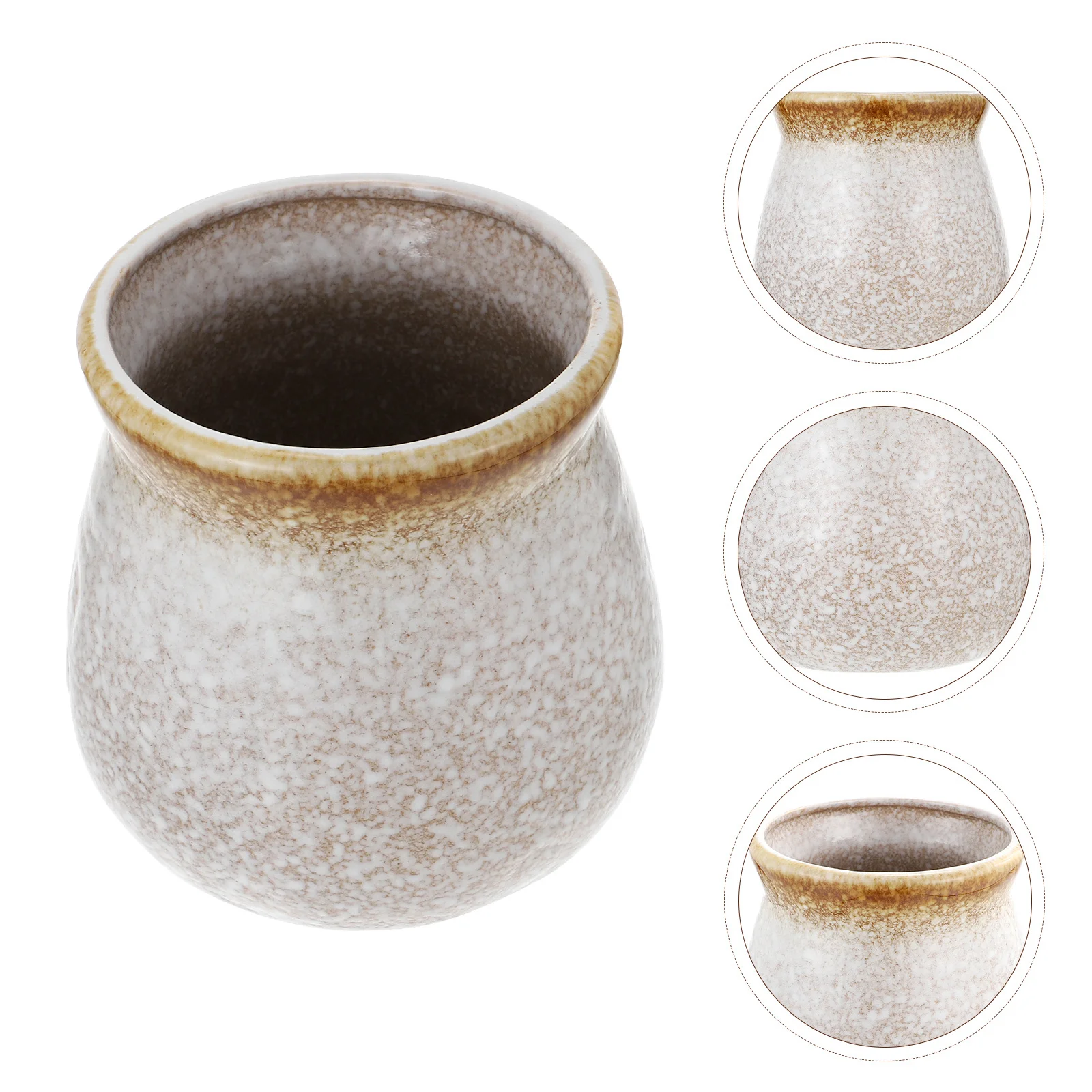 

Japanese Style Ceramic Chopsticks Storage Holder Vintage Design Kitchen Cutlery Organizer Tableware Storage Bucket