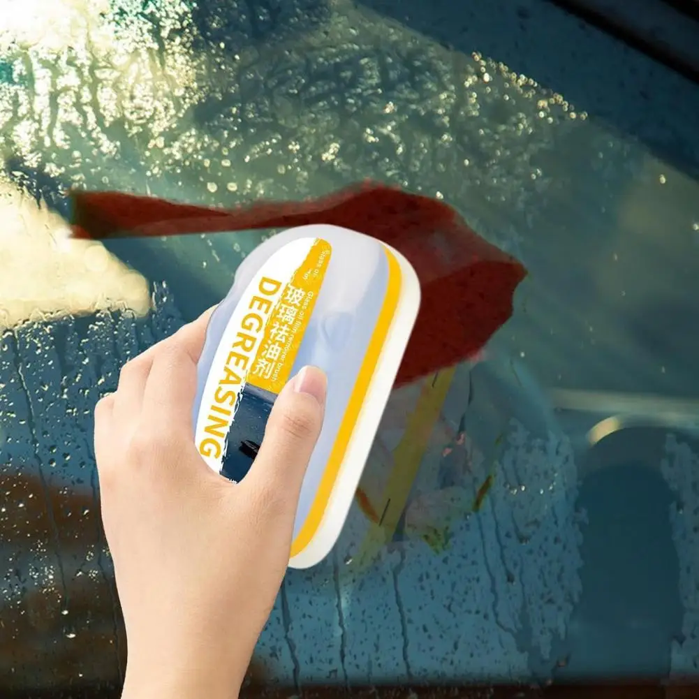 Oil Film Cleaner Automotive Glass Water Repellent Automotive Windshield Tool for Anti fogging Oil Film for Car