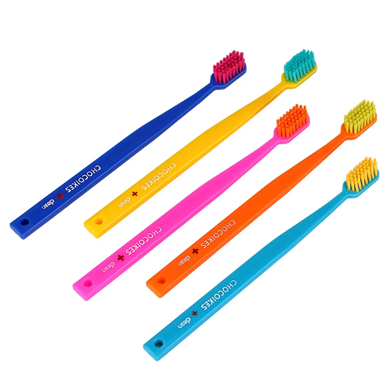 

5pcs/set Dental Soft Bristle Toothbrush Cleaning Oral Hygiene Adult Household Toothbrush