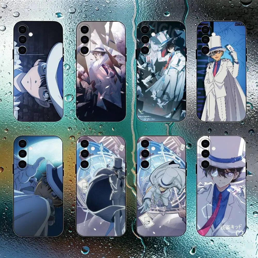 Kaito Kuroba Phone Case For Samsung Galaxy A73,A72,A71,A70,A53,A52,A51,Soft Silicone Black Cover