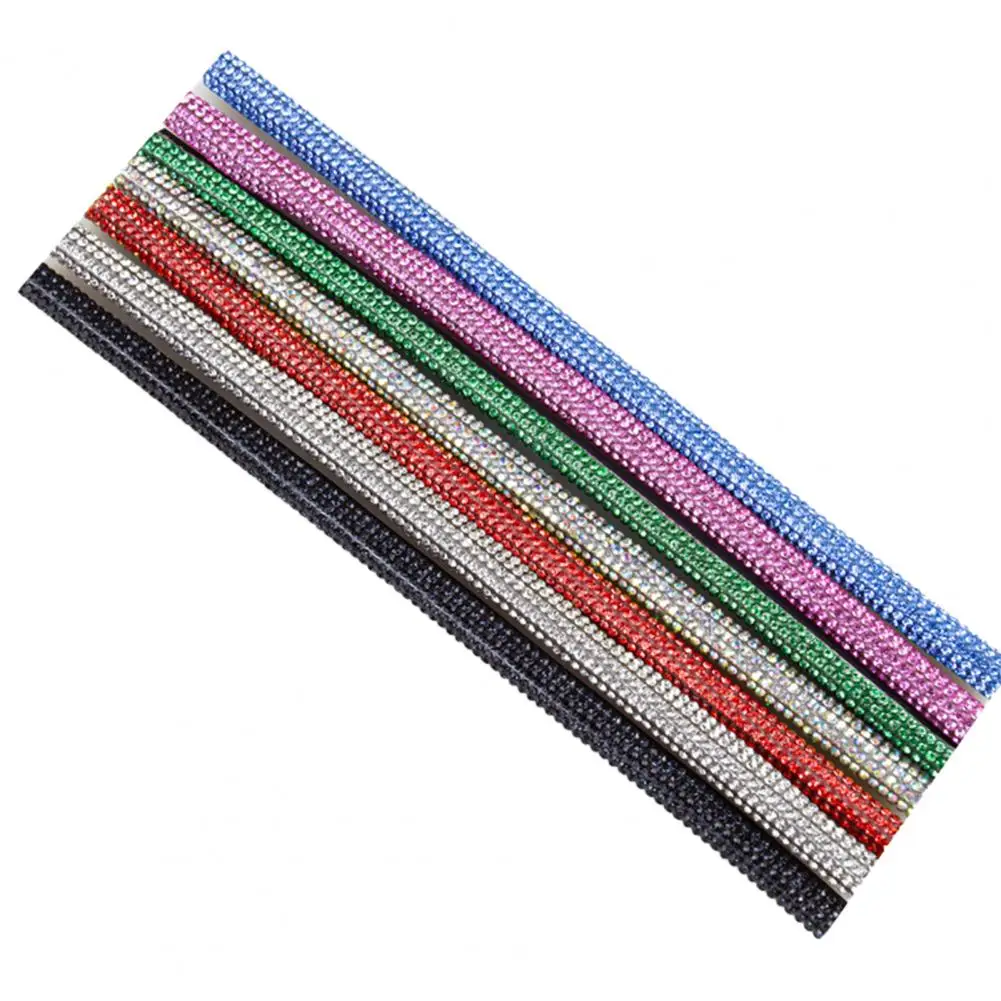 Tira de ventilación brillante resistente al desgaste, instalación brillante, reutilizable, PVC, decoración del aire acondicionado, embellecedor de salida, suministro para coche