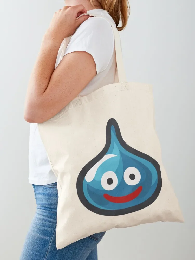 

A slime draws near! Tote Bag free delivery bags Women's shopper bag Lady bag canvas bags