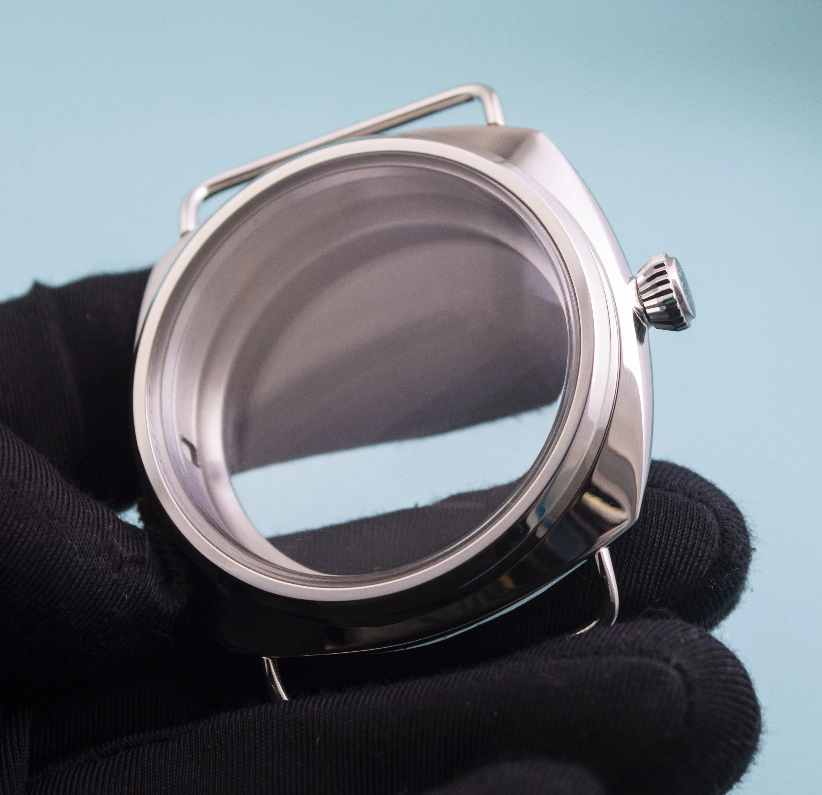 Stainless Steel PAM 3646WL Watch Case 47mm Retro Watch Case 10ATM Waterproof for ETA6497/6498/ST3600 Watch Case