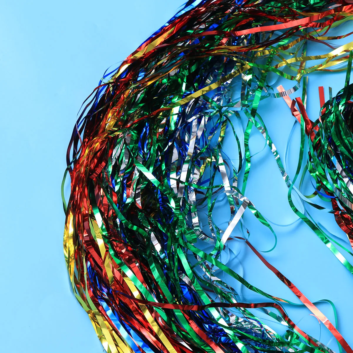 

200X100Cm Metallic Foil Fringe Curtain Decor Door Window Tinsel Streamer Cover Wedding Birthday Party Photo Backdrop Shimmering