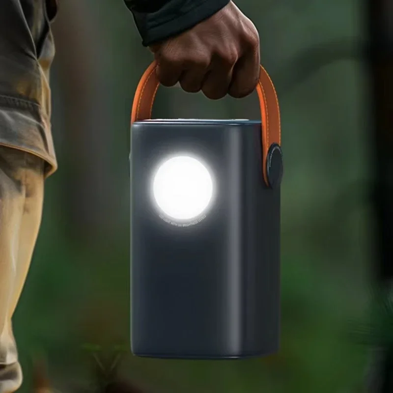 

60000M 100W laptop power bank, camping with dual LED lights