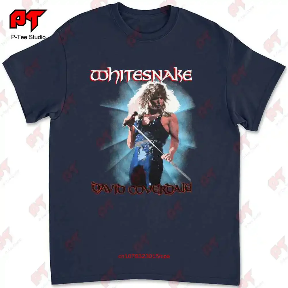 1988 Whitesnake David Coverdale Tour T-shirt KGH1