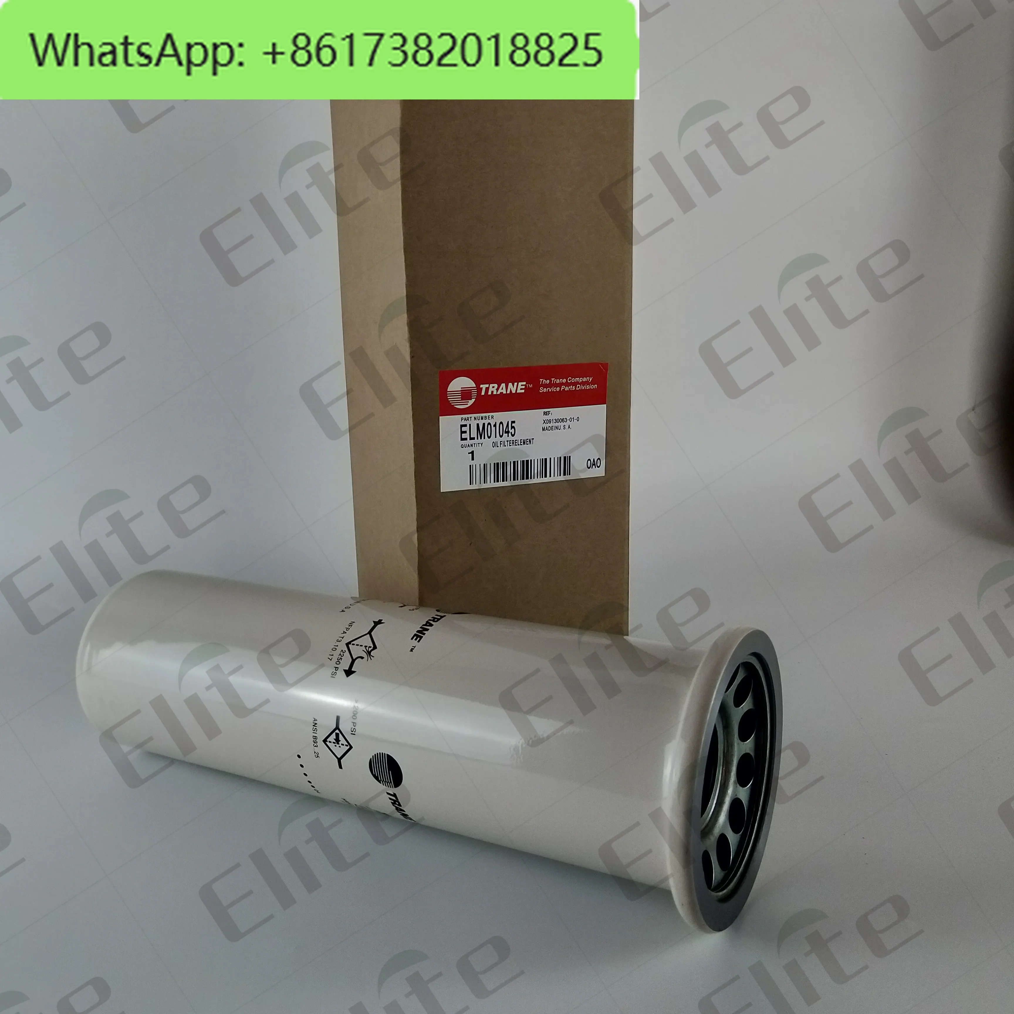 

Elite Replacement Trane Chiller Oil Filter ELM01405