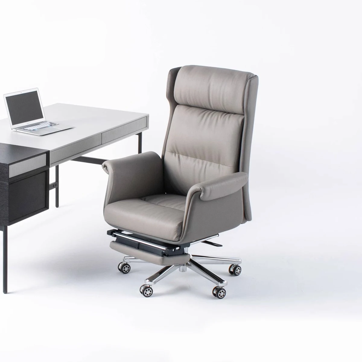 Lounge Ergonomic Office Chair Modern Swivel Study Comfortable Office Chair Bedroom Nordic Arm Designe Rmobilya Home Furniture