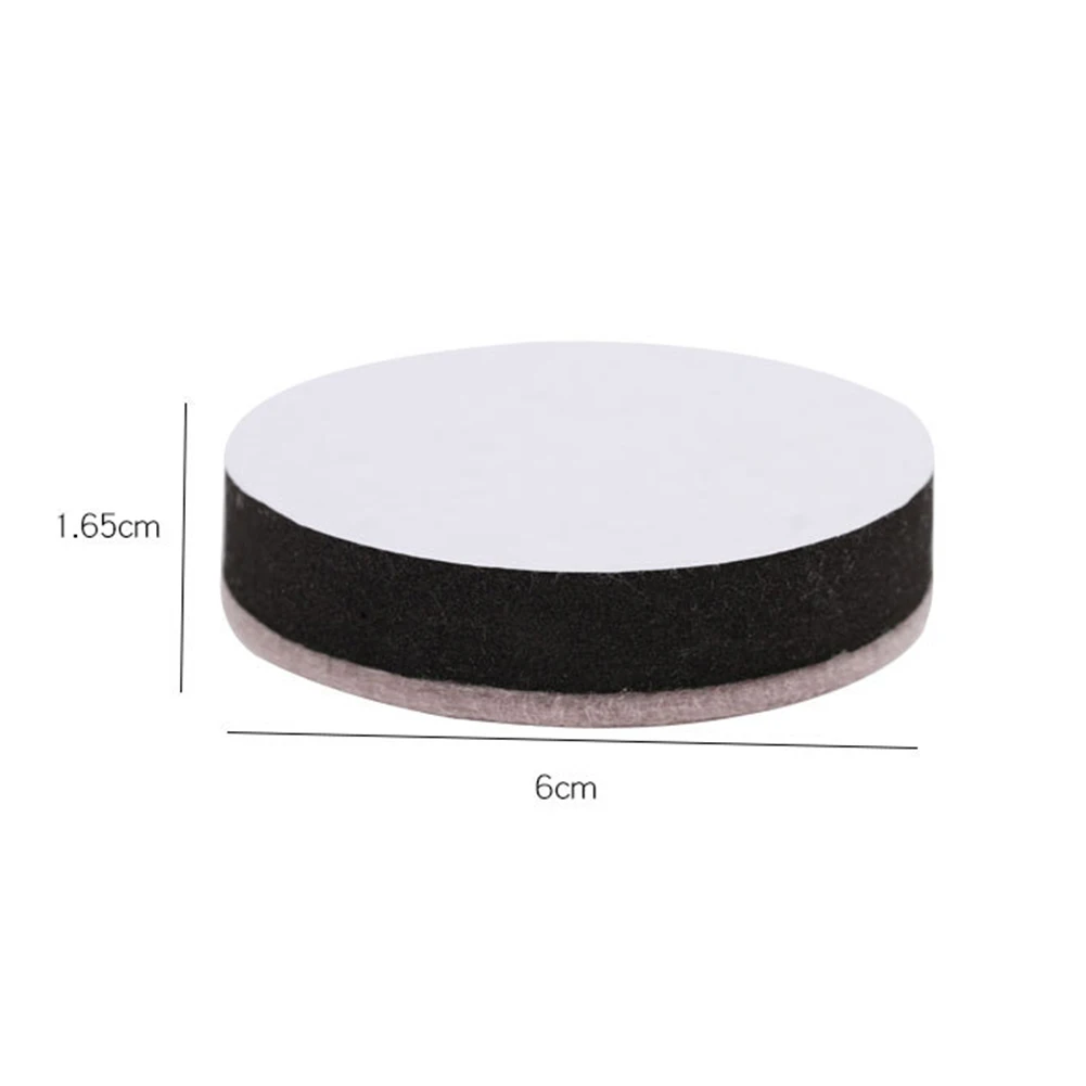 Scratch Felt Furniture Pads 2 Inch Diameter Self Floor Protectors for ideal for Chairs and Tables 16Pc Set  Scratch