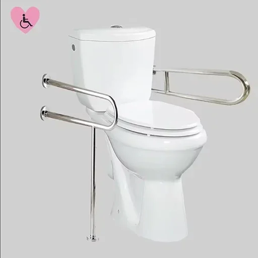 Disabled Extended Floor Ceramic Flush Flush Two-piece Toilet Toilet