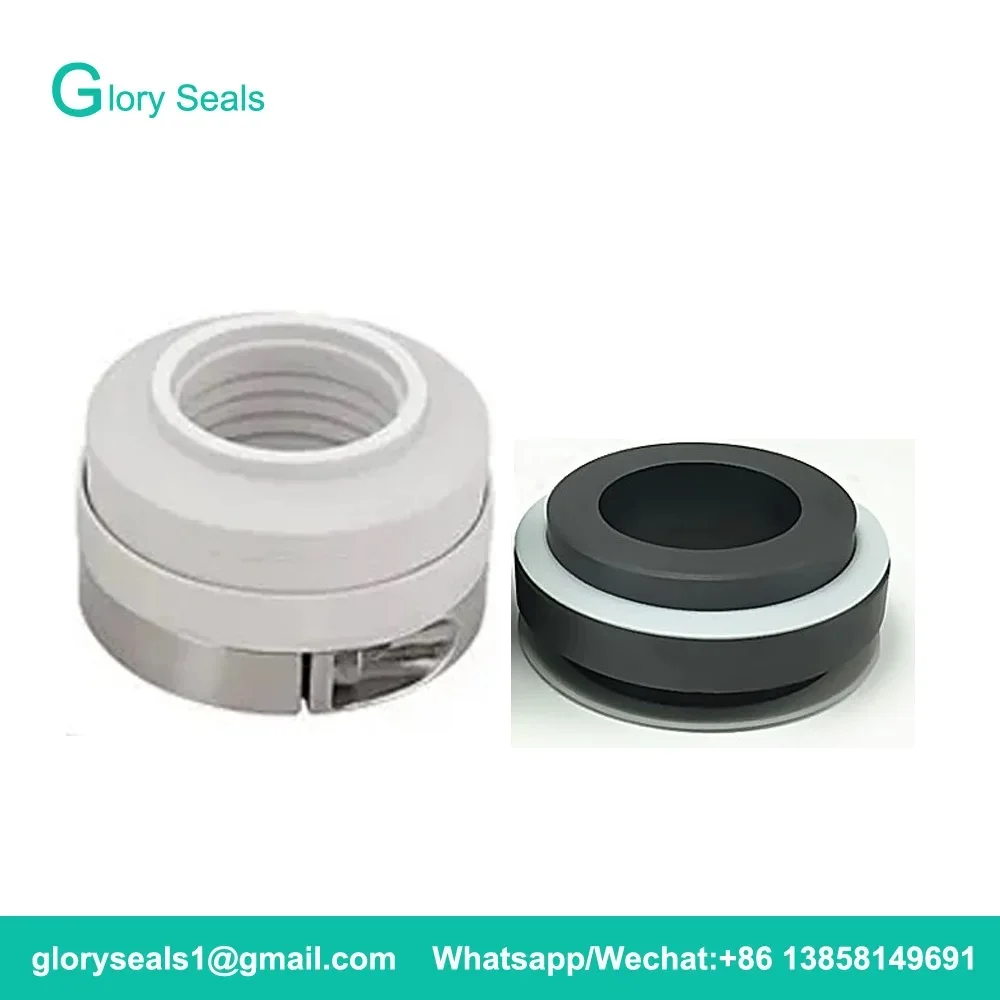 WB2-25/30/35/40/45/50/55/60/65 PTFE Bellows Mechanical Seals For Corrosion Resistant Chemical Pumps With Material PTFE/SIC/PTFE