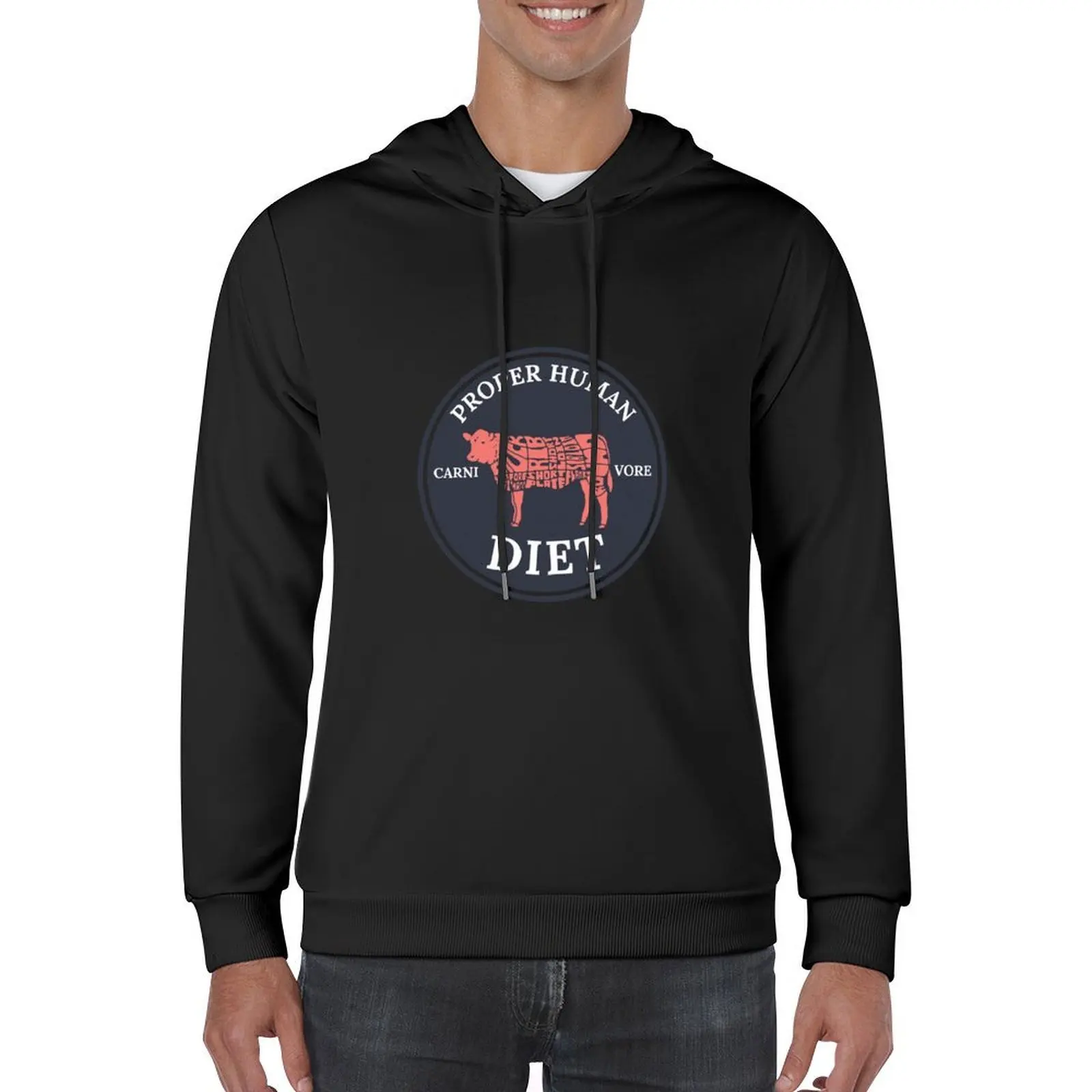 Proper Human Diet Hoodie fashion men male clothes men's sweat-shirt hooded shirt hoodie streetwear