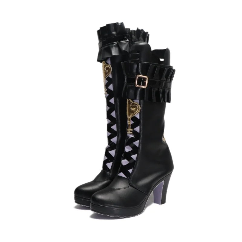 De Herta Cosplay Kostuum Laarzen Schoenen Game Honkai: Star Rail Dames HSR De Herta Schoenen