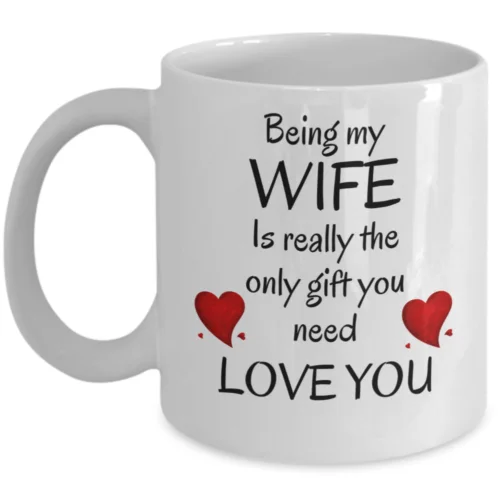 

Being my wife - Cute anniversary gifts from husband to wife - Funny wife gift