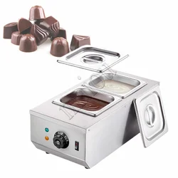 Chocolate Tempering Machine,Stainless Steel Electric Commercial Food Warmer For Chocolate/Milk/Cream Melting And Heating