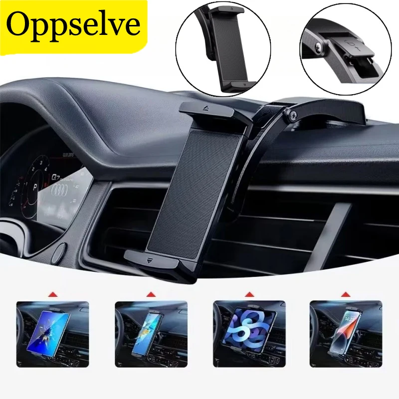 Car Tablet Suction Holder Cell Phone Bracket Adjustable Back Seat Vent Mobile People Stand Auto Supplies For iPad iPhone Samsung