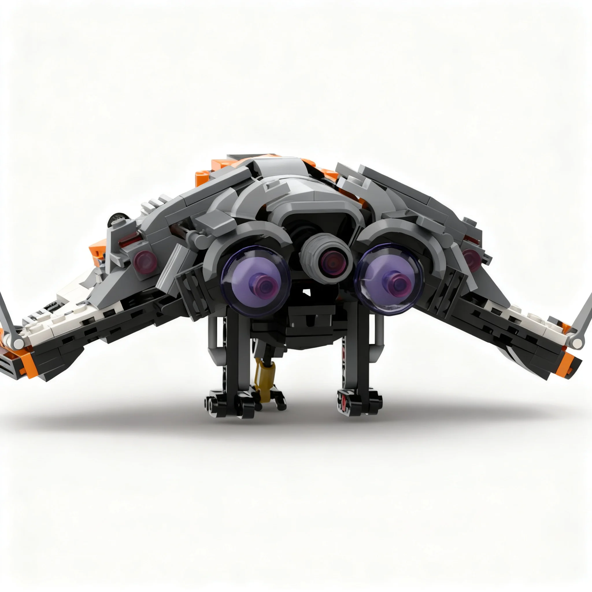 448pcs MOC No Man S Sky Sentinel Interceptor Model Building Blocks Toys Construction Christmas Gift Brick Idea Birthday DIY Kids view 4