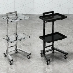 Professionele Rolling Salon Tray Cart Mobiele Kapper Trolley Kapper Organizer met wielen voor kappers
