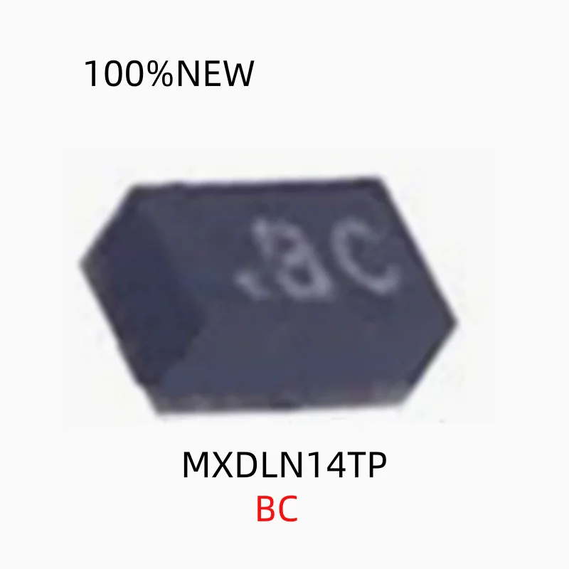 (10 Pieces) 100% New Mxdln14Tp Silk Screen Bc Package Lga-6 Rf Low-Noise Amplifier Chip Ic