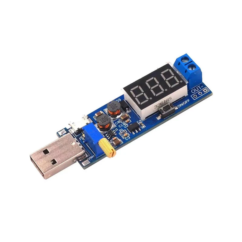 1pc DC-DC 5V zu 3,5V / 12V USB Step UP/Down Netzteil Modul LED Einstellbare Boost Buck Converter Einstellbar Out DC 1,2V-24V