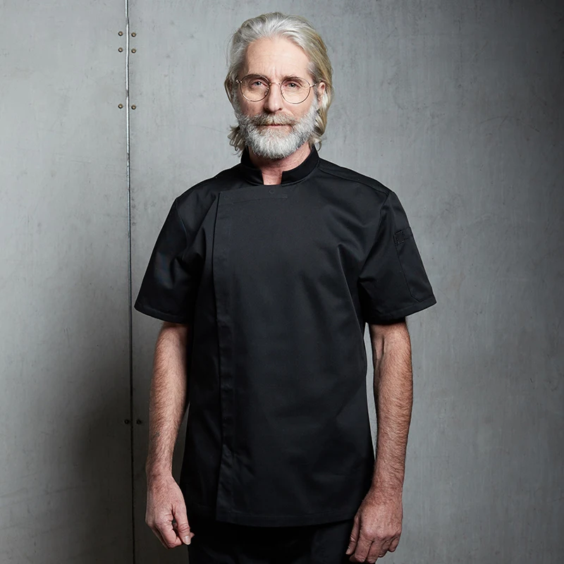 Servicio de comida, traje de cocina, panadería, cafetería, camarero, ropa de trabajo, uniforme de Chef Pizzaiolo, chaquetas de cocinero para restaurante, alta calidad