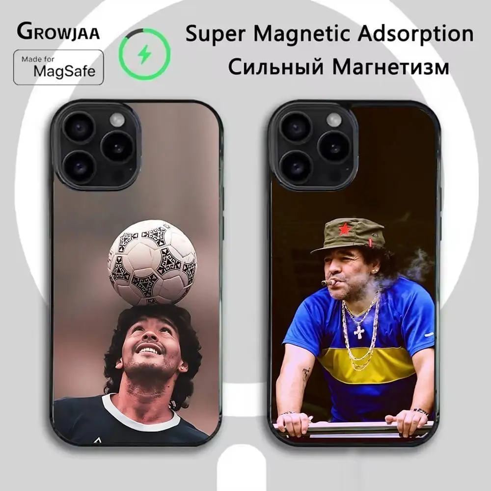 

M-Maradona-as 10 Star Phone Case For iPhone 16e,16,15,14,13,12,11,Plus,Pro,Max,Mini Magsafe Magnetic Wireless Charging