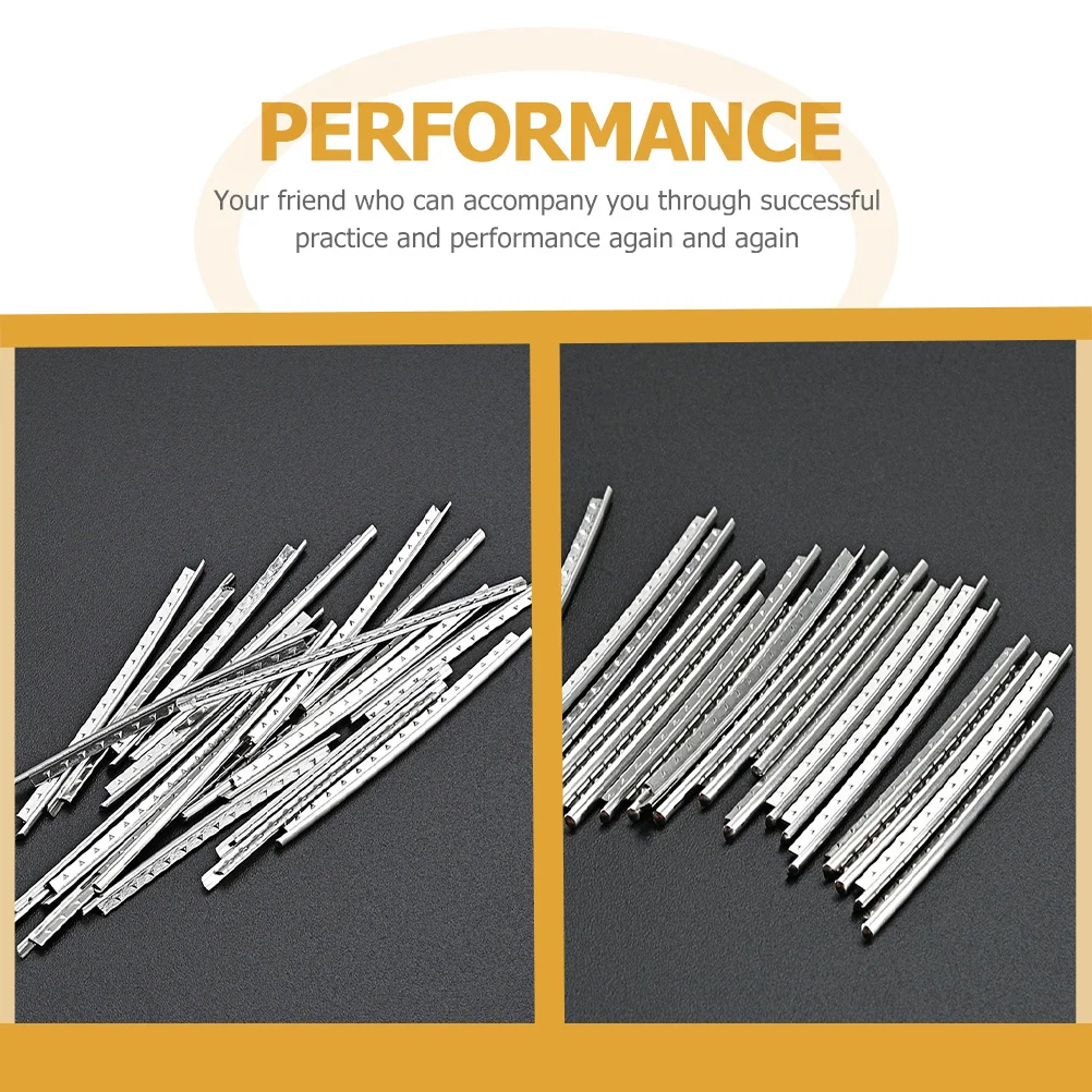 

20Pcs Guitar Fret Wire 2.2mm Stainless Steel Durable Replacement for Acoustic Classical Guitar Fretboard Accessories