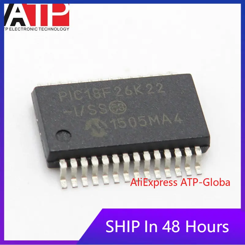 

ATP 5PCS PIC18F26K22-I/SO PIC18F26K22-I PIC18F26K22 SSOP28 New original ic chip In stock