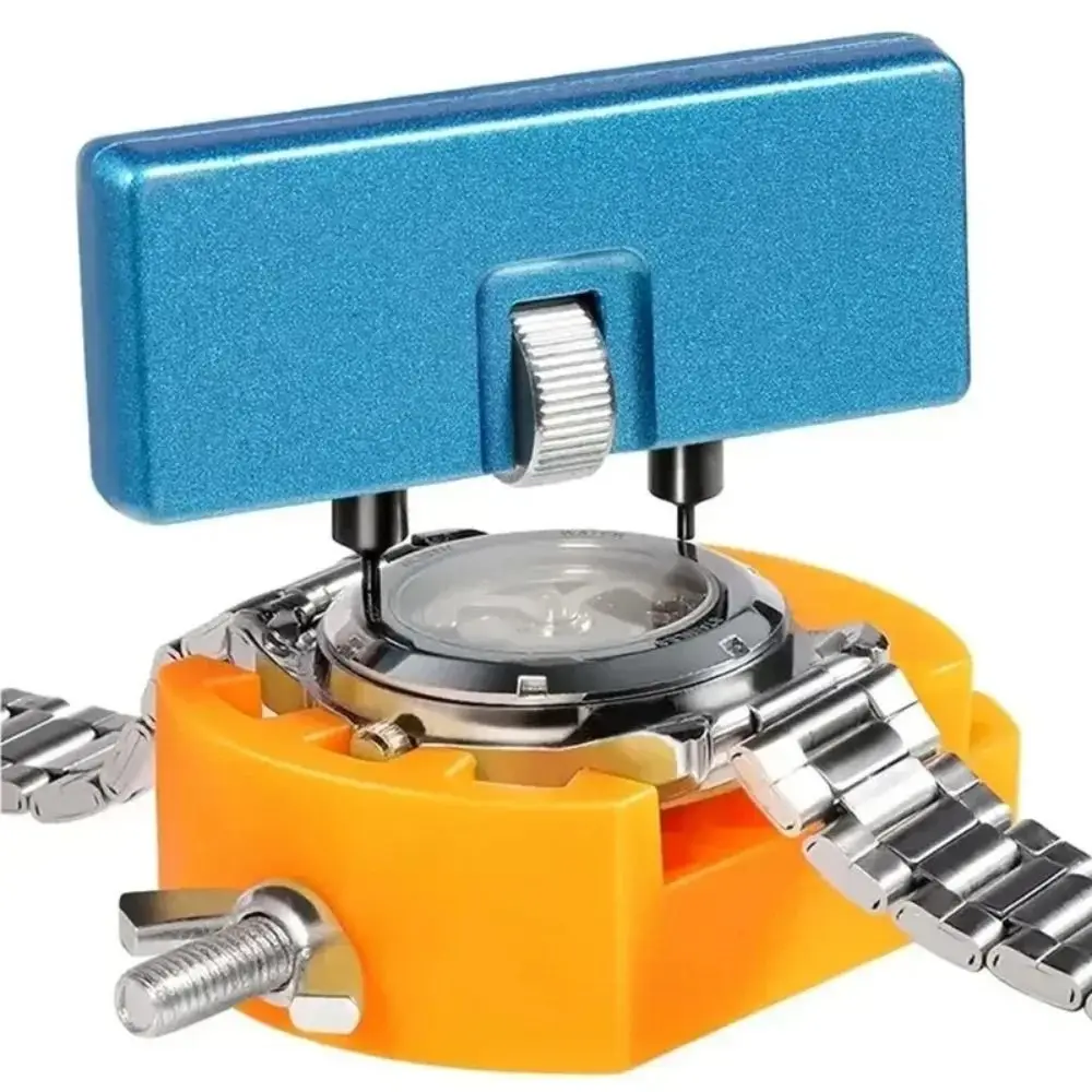 

Adjustable Watch Back Remover Tool Change Batteries Hand Tool Watch Case Back Opener Metal Multifunctional Repair Kits