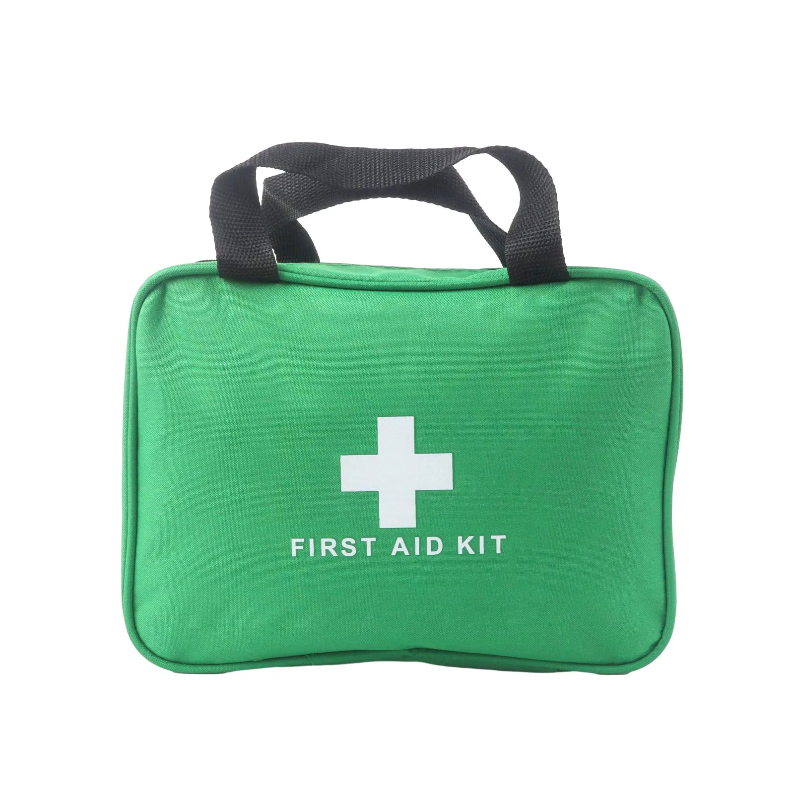 Red First Aid Bag Empty 1st Aid Bag Section Dividers Medical Travel Case Survival Medicine Bag for Car Home Office Kitchen