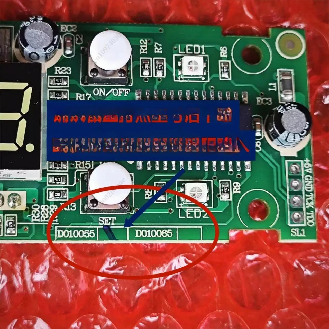 Car Refrigerator Circuit Board Display Board, Suitable for Ice Tiger C9/C12/C15/C20/CL40/C50 Series Control Board
