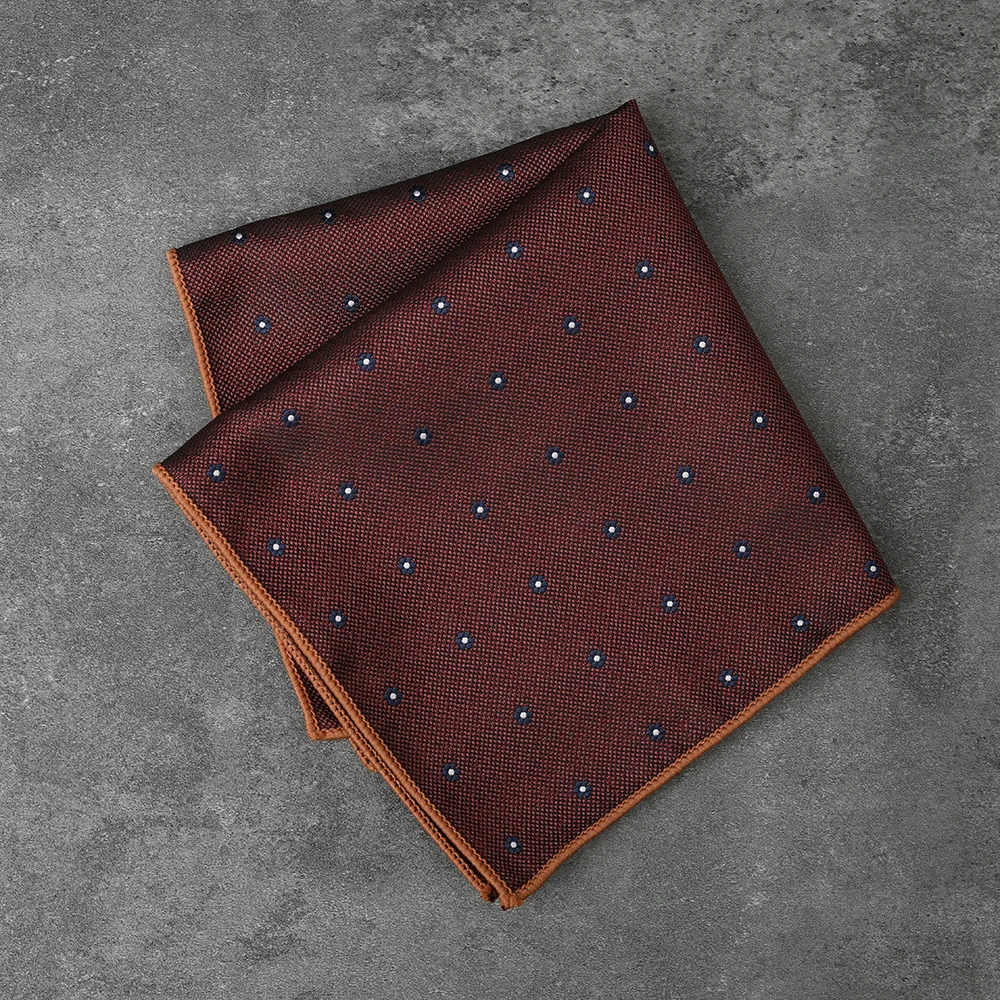Men's Floral Pocket Square, Wedding & Party Accessory