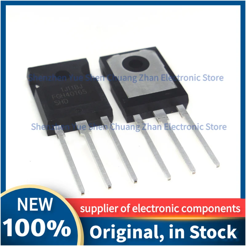 

1PCS-10PCS FGH40T65SHD 40T65 TO-247 650V 40A Power MOSFET Transistor Imported Original Best Quality In Stock Fast Shipping