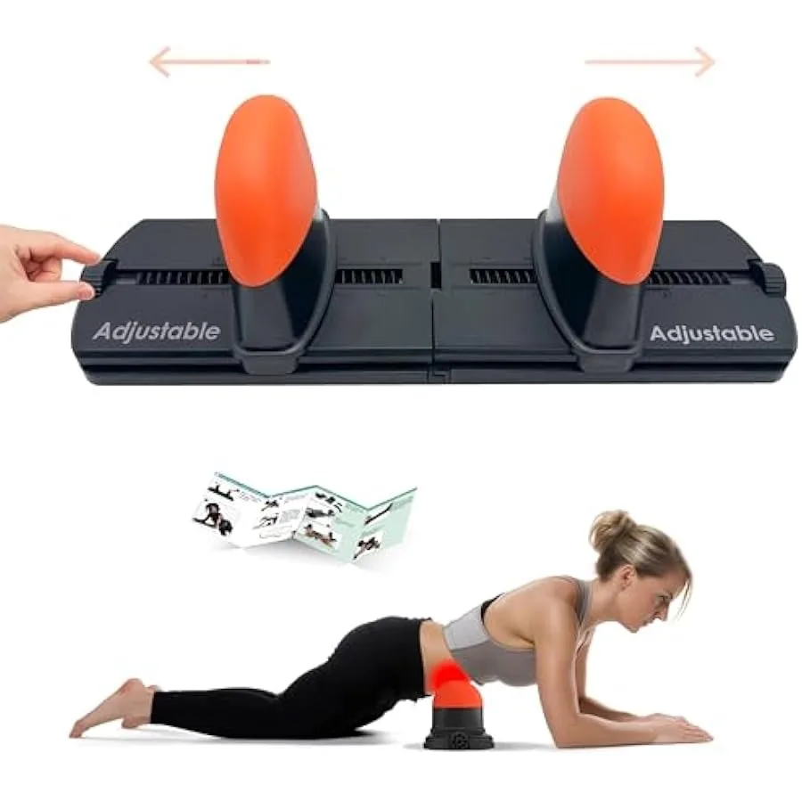 

Psoas Muscle Release and Deep Tissue Adjustable Massage Tool for Back QL Hip Flexor Hamstring Glute Iliacus and Neck Pain - Tri