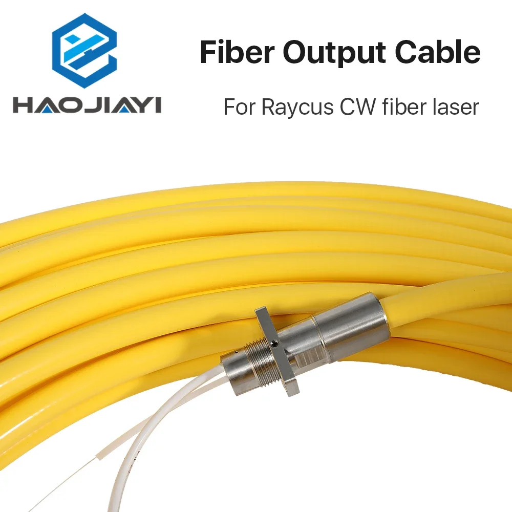Original Raycus Fiber Output Cable, Laser Source Cable, QBH, QD Interface para Raycus CW Laser, 100 m, 360um, 10 m, 20 m