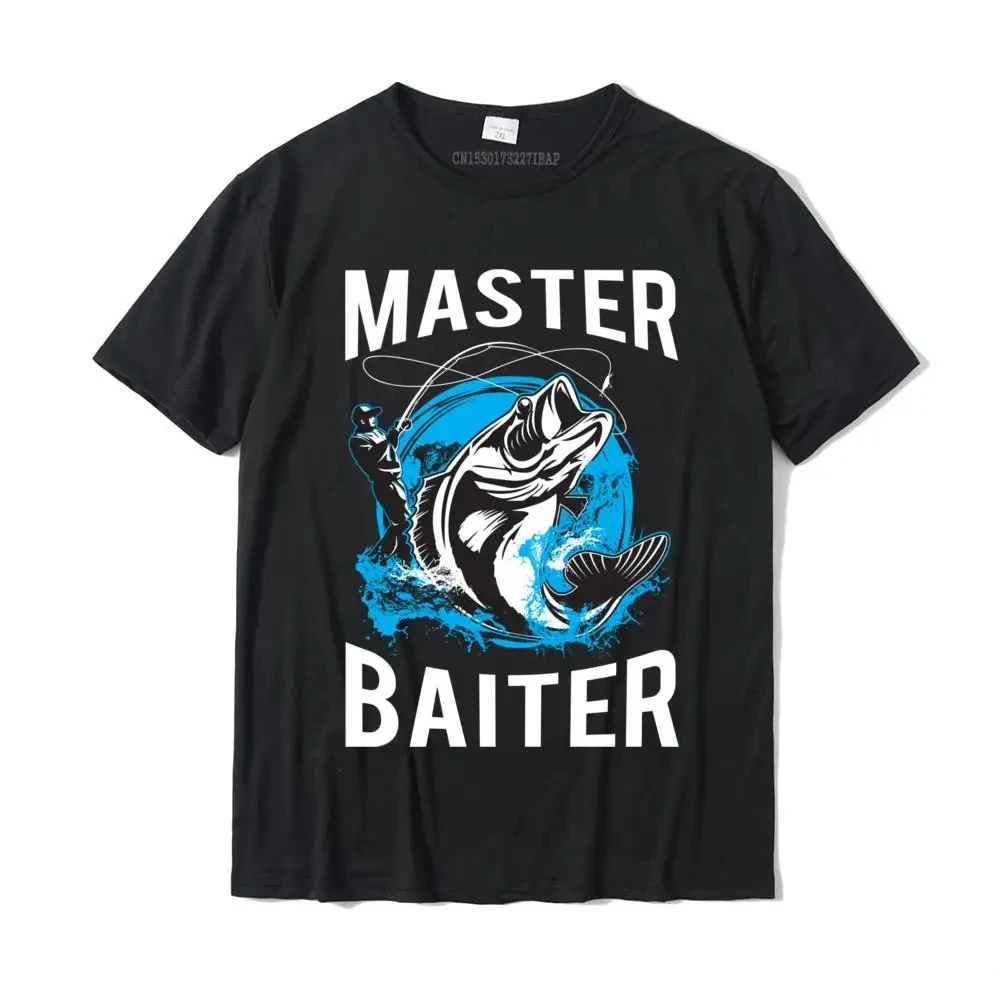 Mens Master Baiter Hoodie Funny Fishing Master Baiter Hoodie Camisas Casual Tops T Shirt For Male Cotton T Shirt Design Cheap