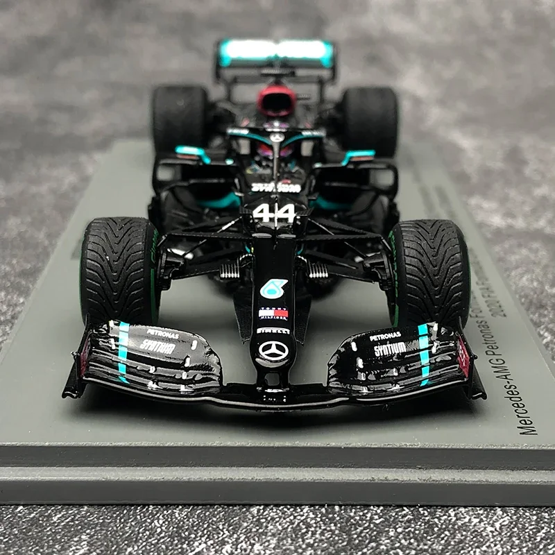 F1 Spark Mercedes Hamilton 2020W11 Turkey 7 Championship edition 1:43 resin model, adult decoration, boys toys, children's gifts