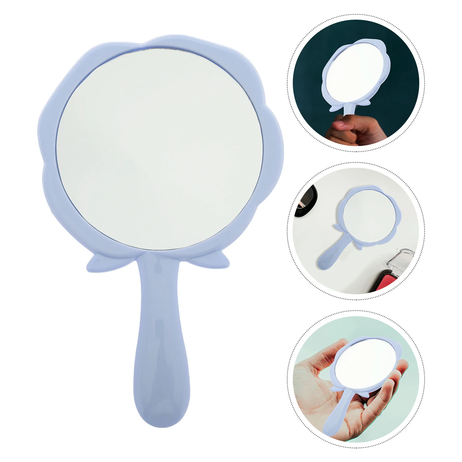 

5 Pcs Friend's Hand Mirror Compact Mirrors Handheld Makeup for Purse