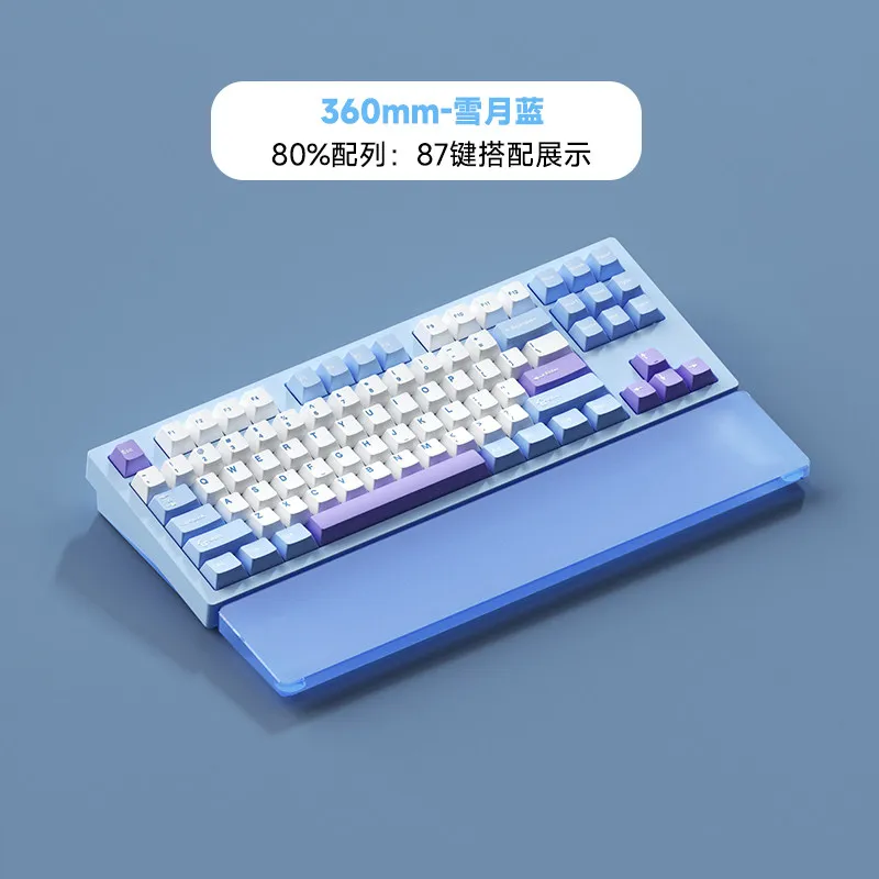 Custom Muru Acrylic Palm Rest for Mag-Axis Keyboards, Compatible with MCHOSE Ace68 MadCatz 60 ATK Aula 75,Multi-Layout Wrist Pad
