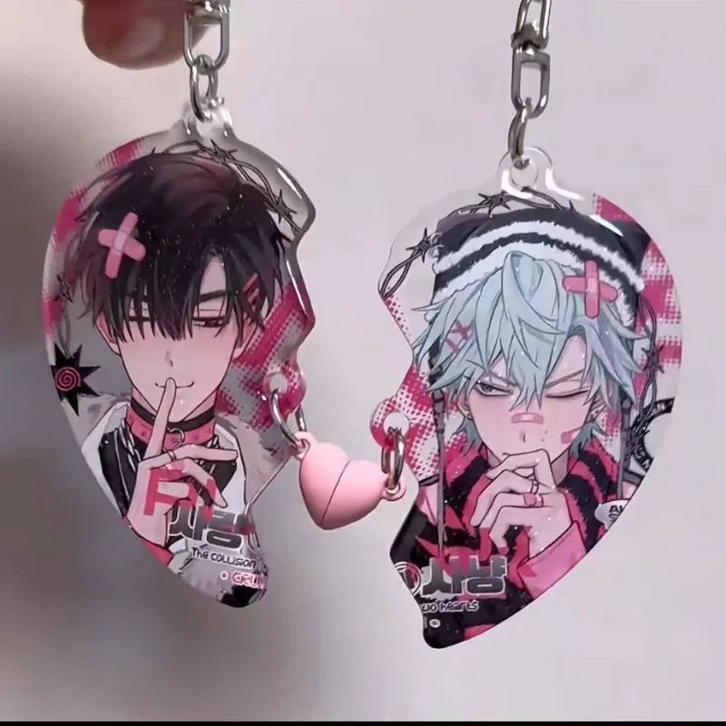Arrival Alien Stage Ivan Till Keychain Cute Acrylic Pendant Heart Magnetic Ornament Collectible Decor Accessory Gift view 2