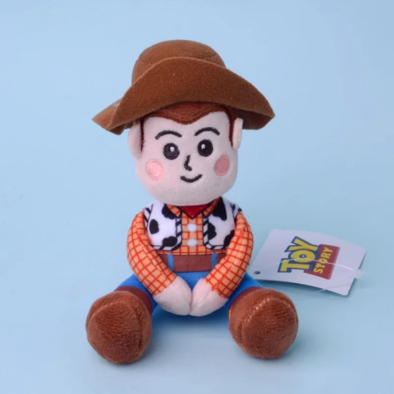 12CM Disney Buzz Astral Torba Pluszowa zabawka Anime Wypchane lalki Toy Story Woody Kawaii Wypchany plecak Deco Prezenty dla dzieci