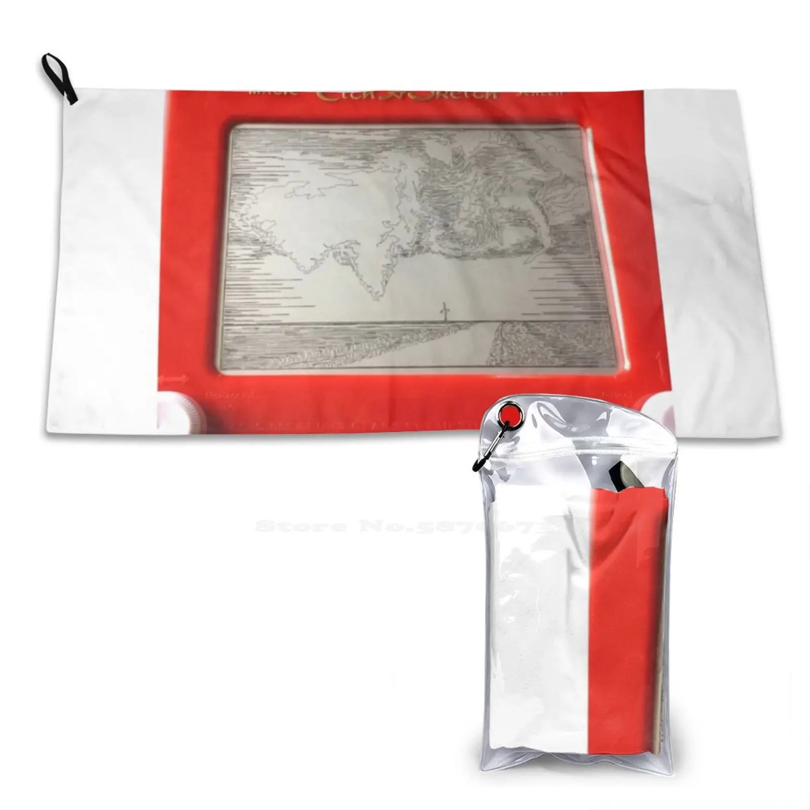 Double Tornado Etch A Sketch Soft Towel Quick Dry Beach Towel Etch A Sketch Nature Weather Double Tornado