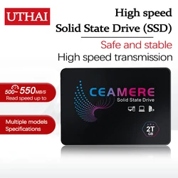 UTHAI CMSSDA SSD NMVE M2 Solid State Drive 64G, 128G, 256G, 1TB, 2.5-inch SATA3 Laptop Desktop Hard Drive SSD SATA