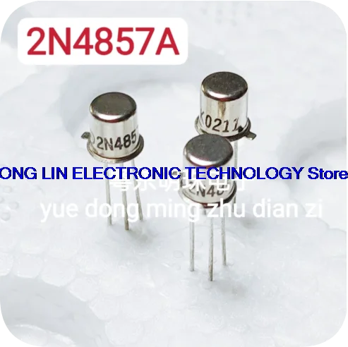 2N4857A 2N4857 JAN2N4857 Gold Sealed Imported Transistor CAN Hat Tube Quality Assurance