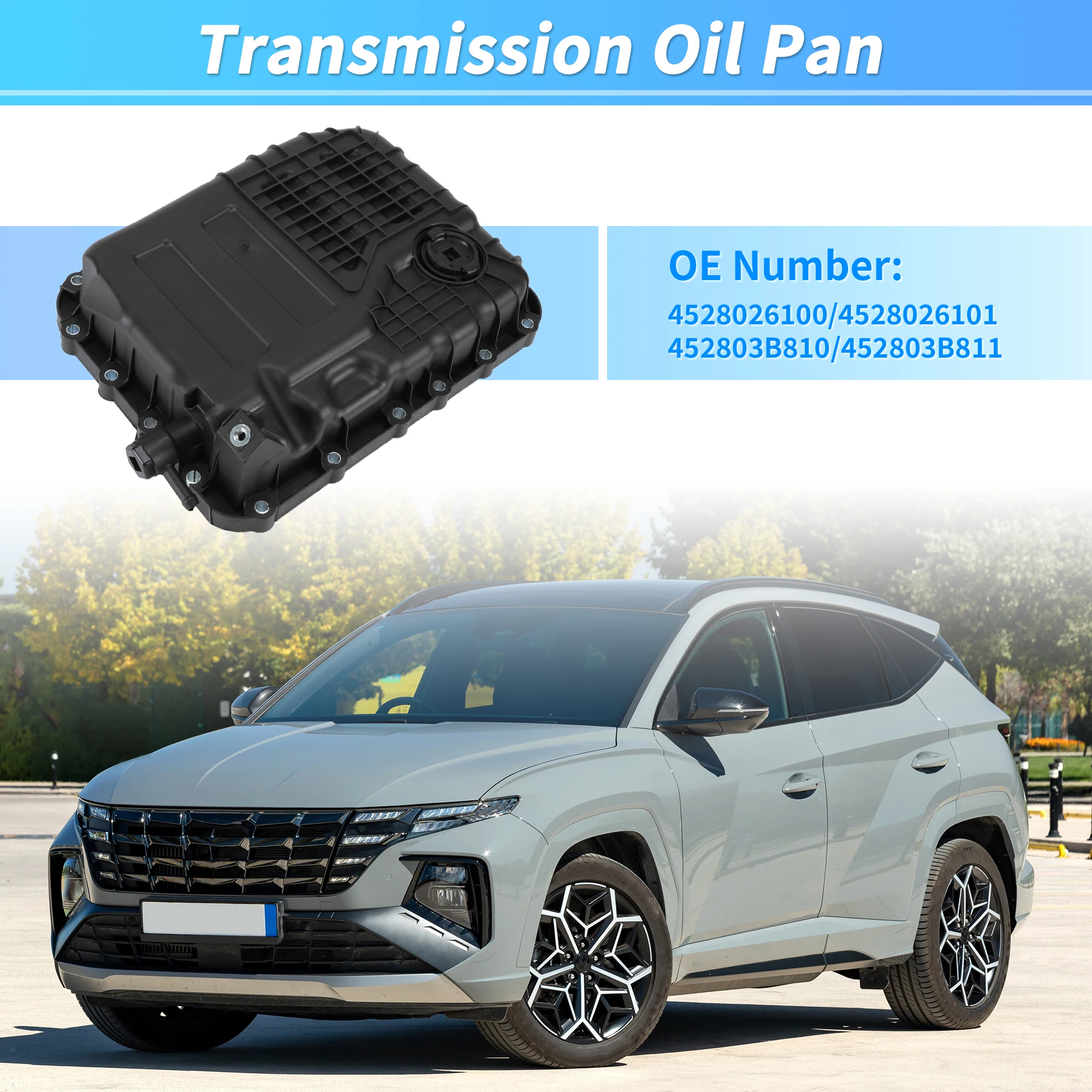 

UXCELL No 4528026100 Комплекты прокладок масляного поддона автоматической коробки передач для Hyundai Accent 2011-2018 гг.