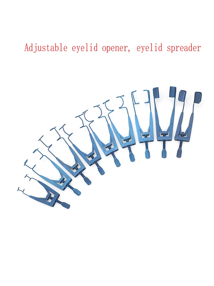 

Eyelid opener, eyelid spreader, steel wire screw type adjustable ophthalmic double eyelid surgery, opening and sealing of eye co