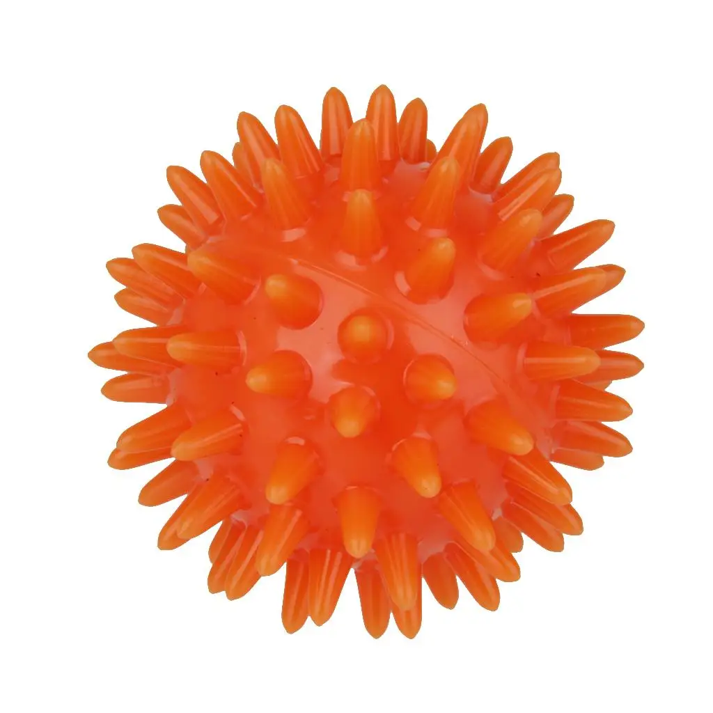 Soft Spikey Massage Ball Flexible PVC Body Therapy Tool for Muscle Relaxation and Foot Massage Device