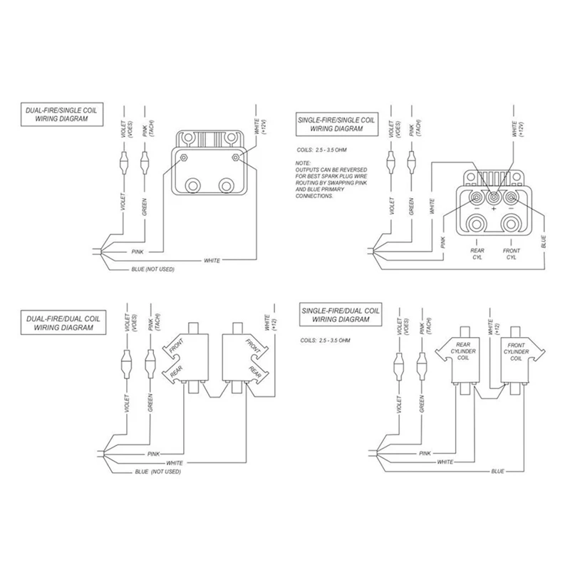 Ignition Module Programmable Ignition Module Single Fire Ignition Module 53-644 For Big Twin  Models 1970-1999